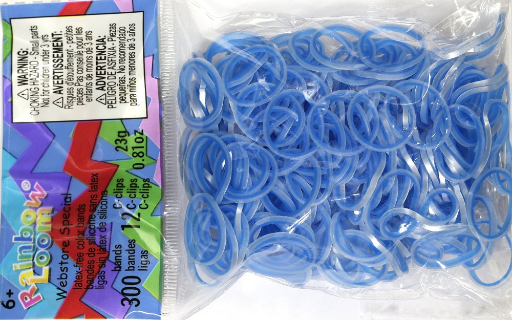 輪ゴム 輪ゴム (シルク オーシャンブルー) | 🌈シリコン輪ゴムセット（シルク